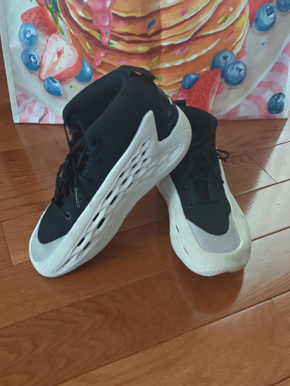 adidas Black and White Kids Sneakers